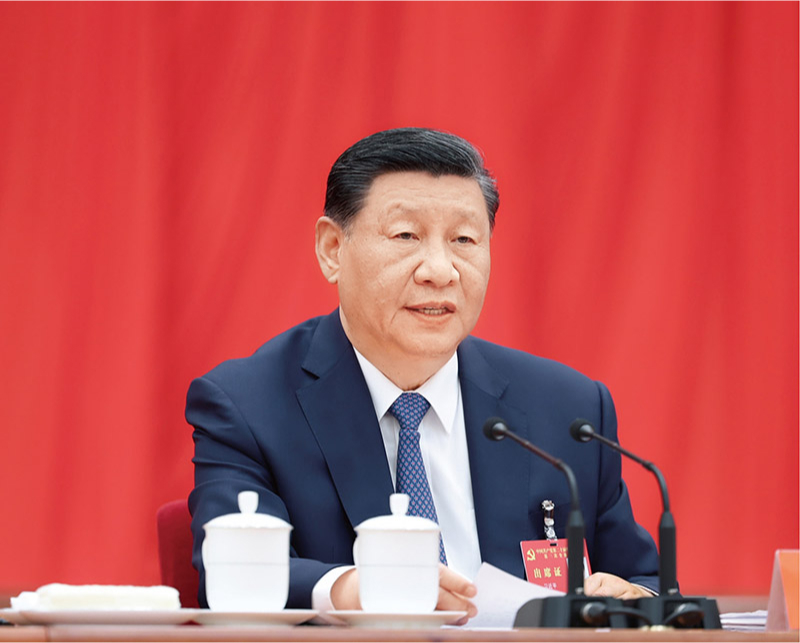 　　中國共產(chǎn)黨第二十屆中央委員會(huì)第三次全體會(huì)議，于2024年7月15日至18日在北京舉行。中央委員會(huì)總書記習(xí)近平作重要講話。 新華社記者 鞠鵬/攝